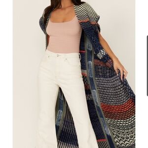 Free People Blue Skies Maxi Vest